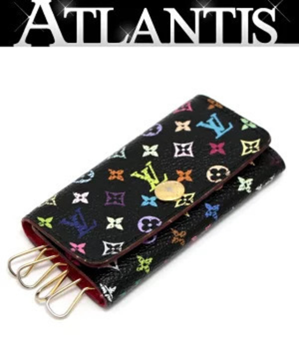 Louis Vuitton Multicles Case Multicolor Black